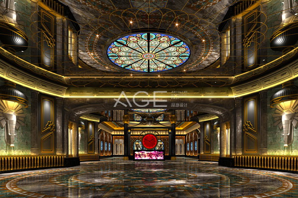 欧式KTV设计装饰品与装饰图案