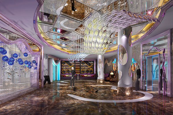 陕西咸阳夜蒲国际酒吧设计