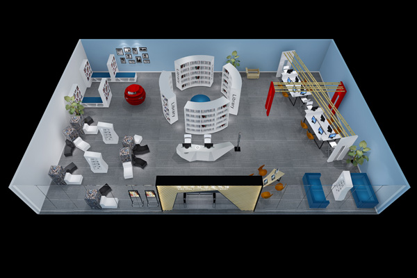 深圳社区图书馆酒店设计