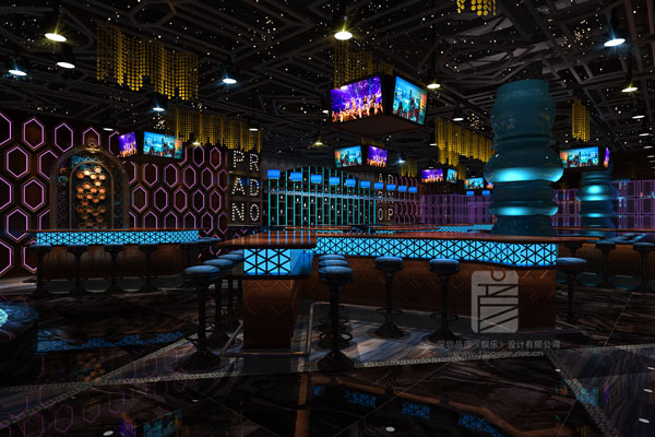 河南信阳潘朵拉酒吧设计