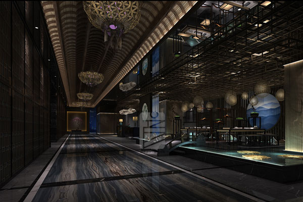 广东惠州昕悦水疗御足会所设计