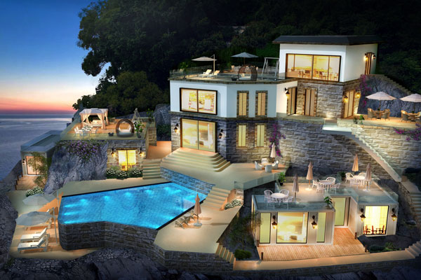 深圳大鹏沙鱼涌度假酒店设计